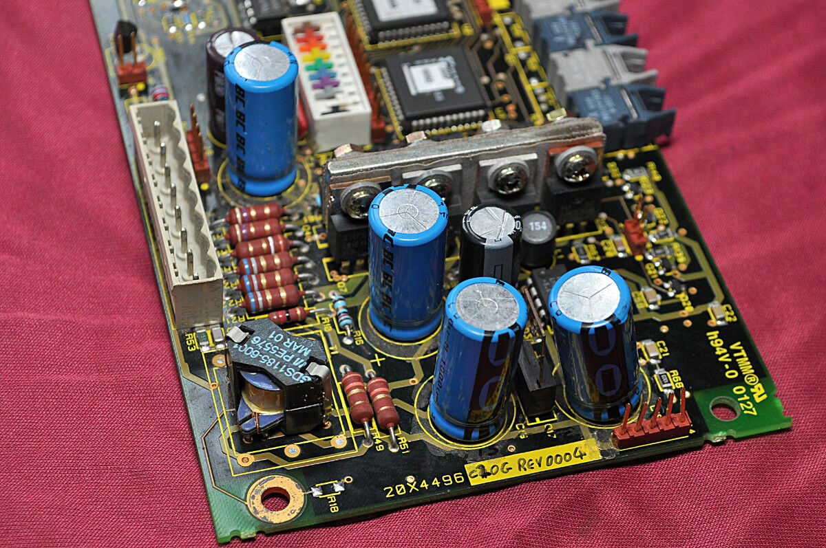 Alstom power conversion 20x4496g1 pcb card rev 0004