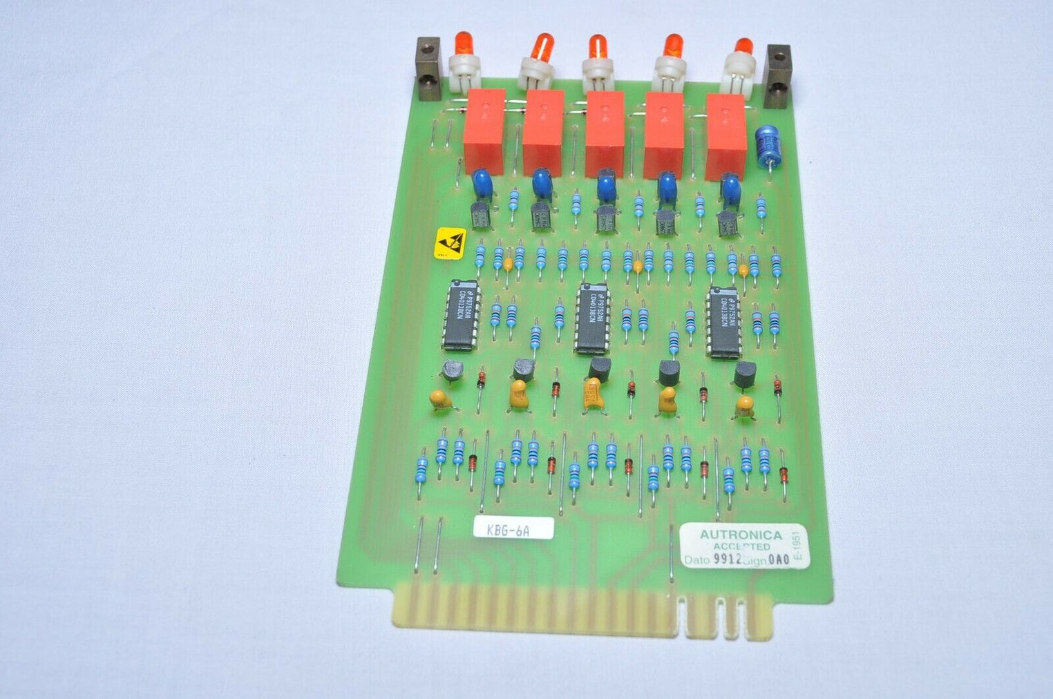 Autronica kbg-6a pcb card 7225-021.0005