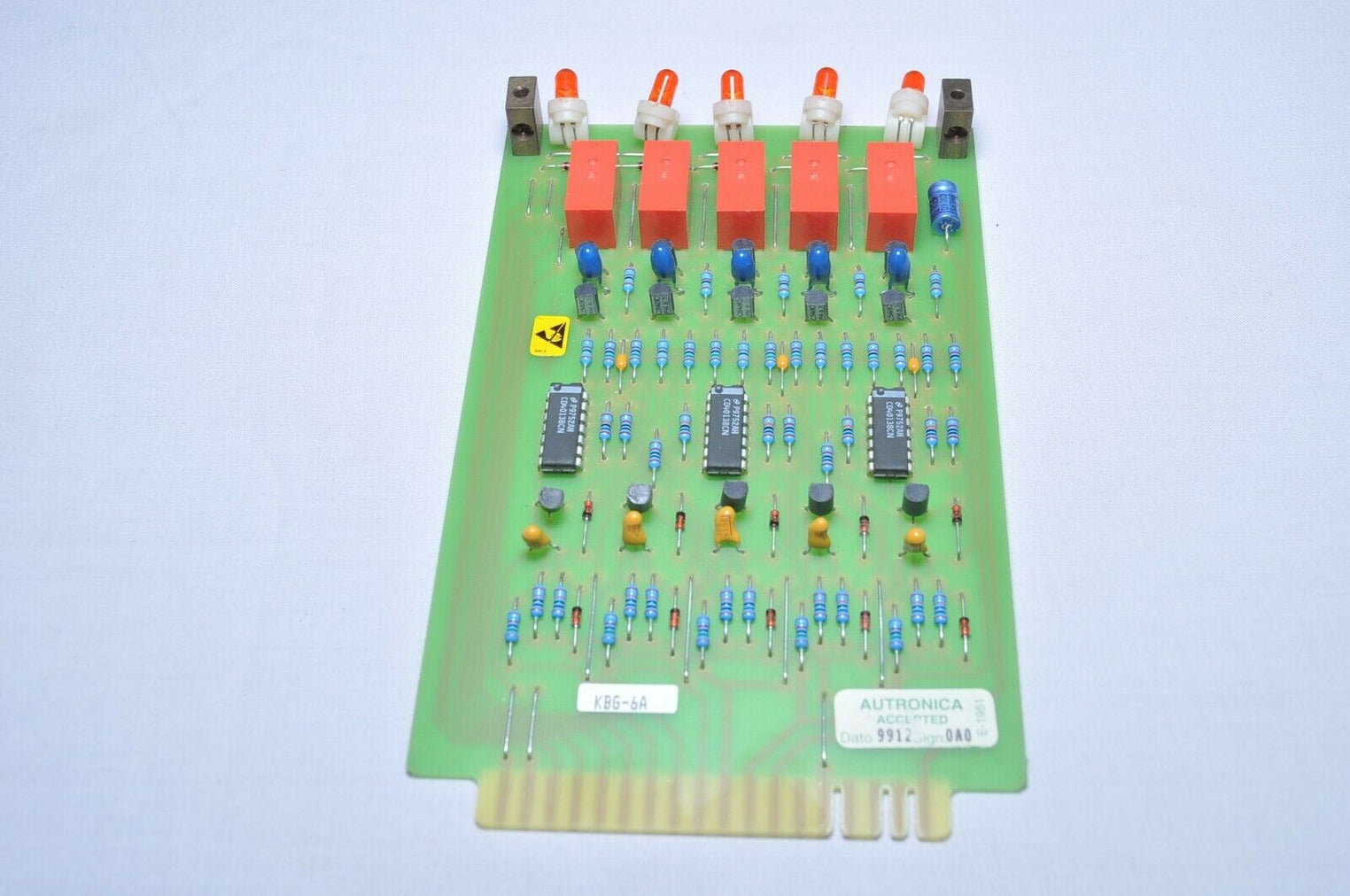 Autronica kbg-6a pcb card 7225-021.0005