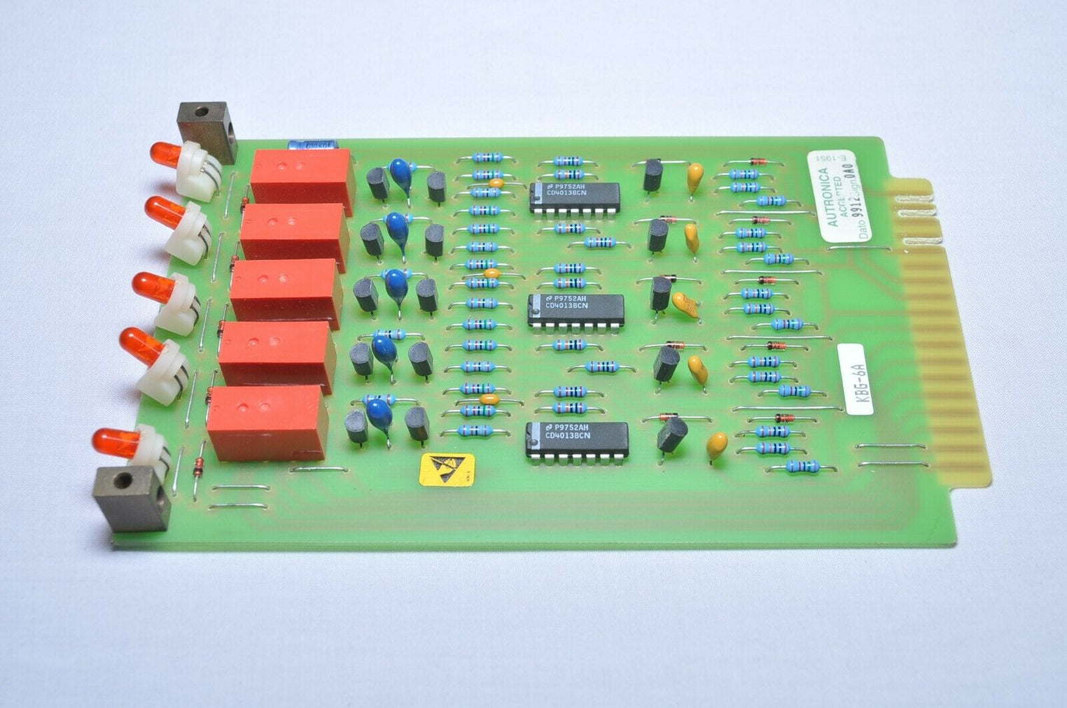 Autronica kbg-6a pcb card 7225-021.0005