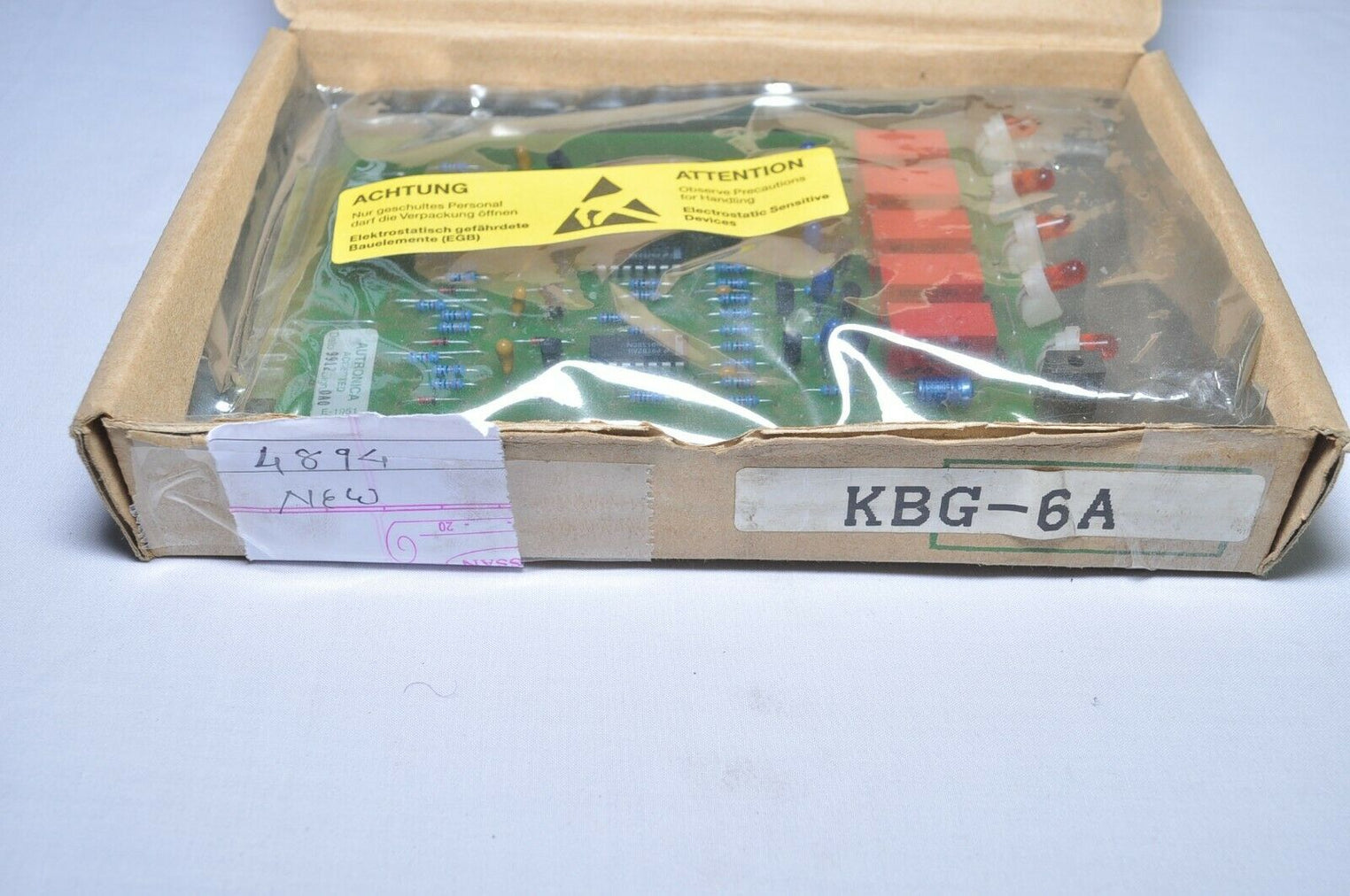 Autronica kbg-6a pcb card 7225-021.0005
