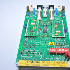 Autronica kmc-210 7252 013.0004 pcb card input - 2x bar