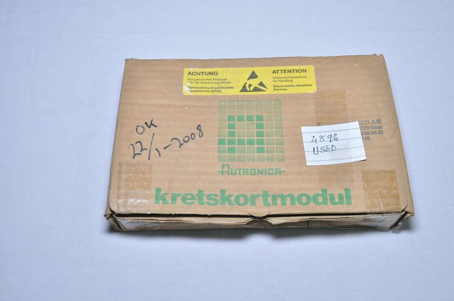 Autronica kmc-210 7252 013.0004 pcb card input - 2x bar