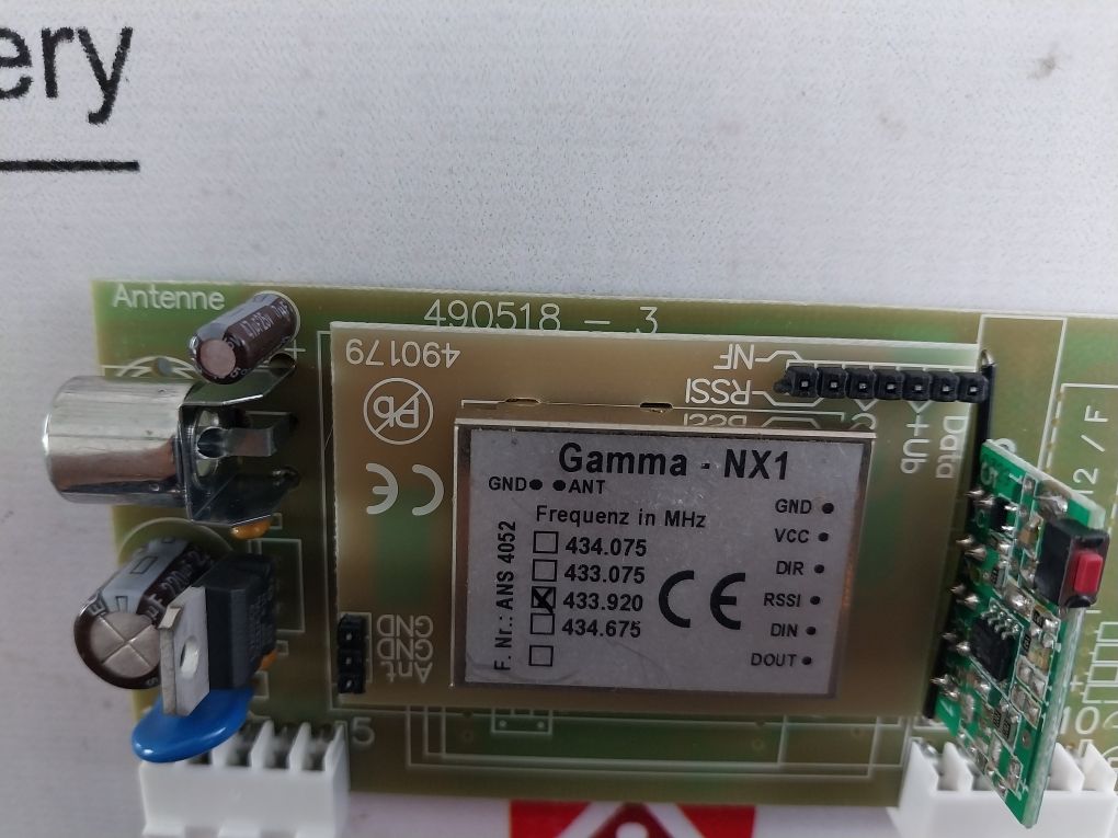490518-3 Pcb Card