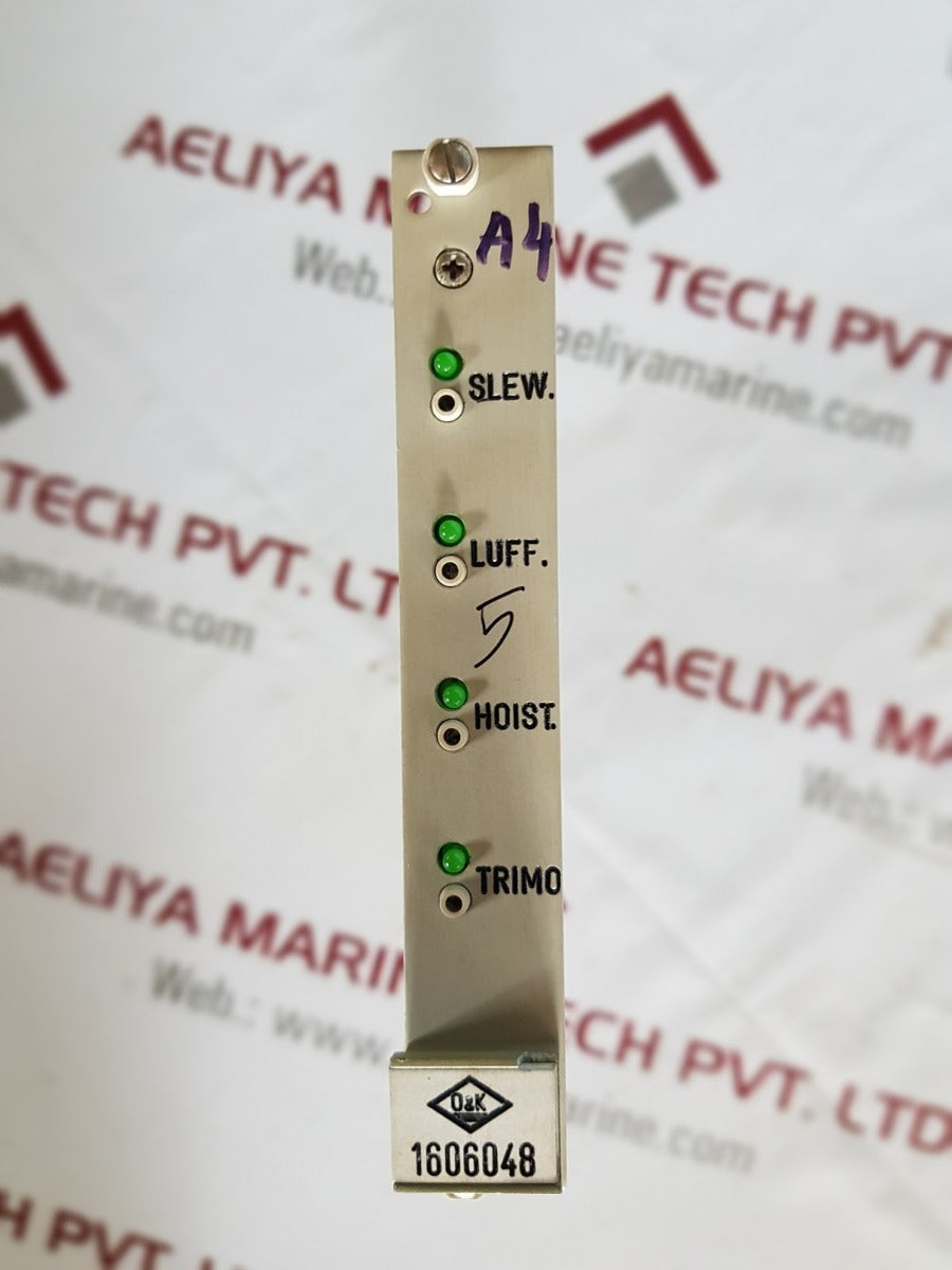 O&K 1606048 Valve Current Control Board