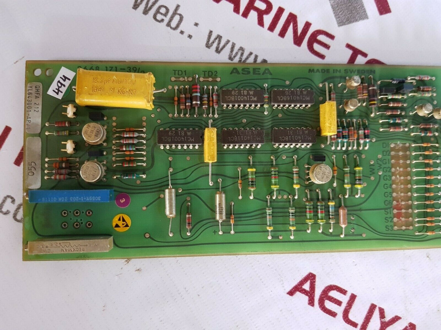 Asea qhfa 212 yl643001-ap/1 pc board