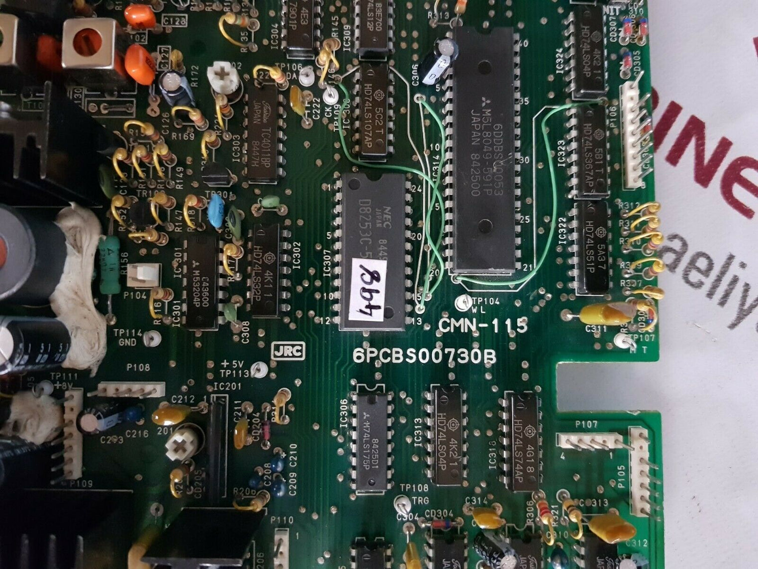 JRC cmn-115 6pcbs00730b pc board