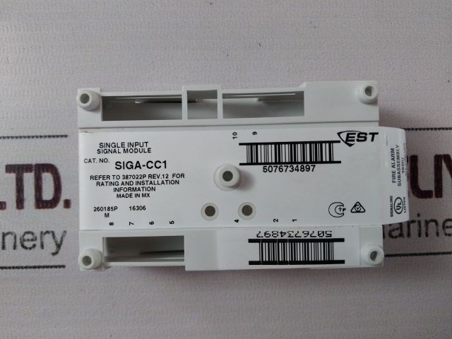 Est Siga-cc1 Single Input Module 387022P-en