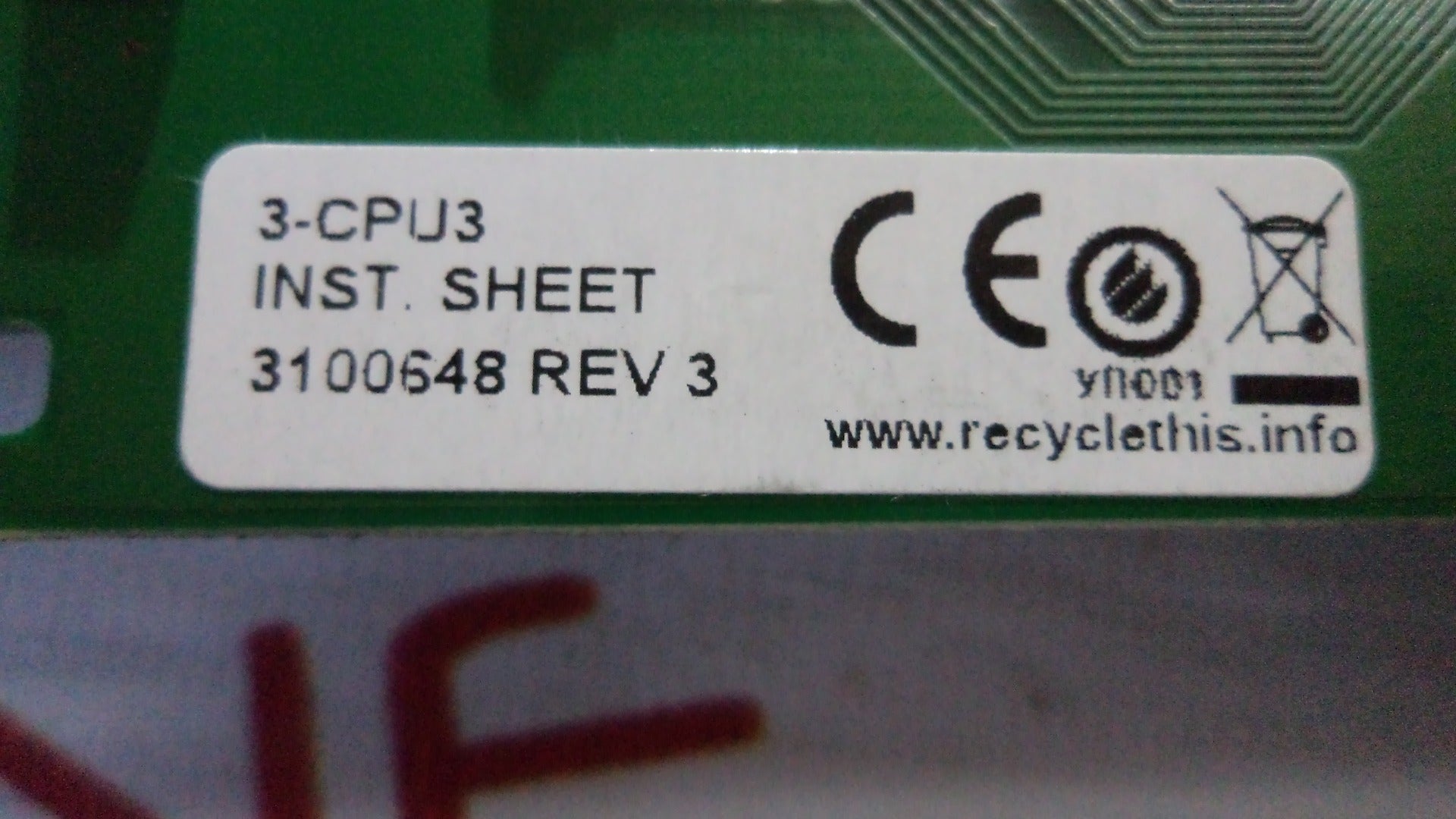 Est 3-cpu3 central processor unit module