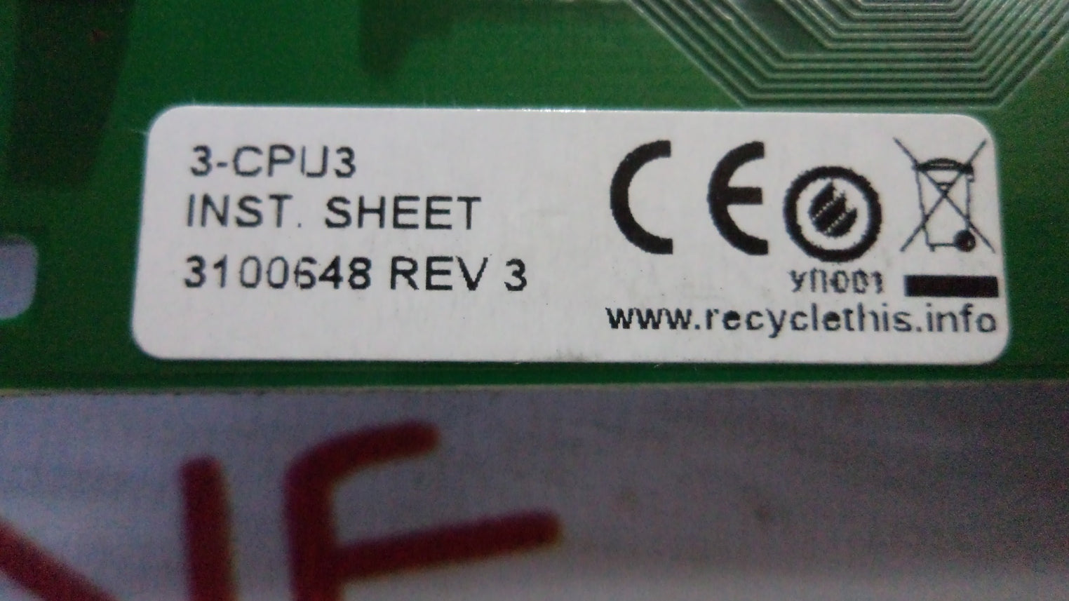 Est 3-cpu3 central processor unit module