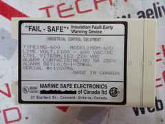 Failsafe mgm-600 insultation fault detector