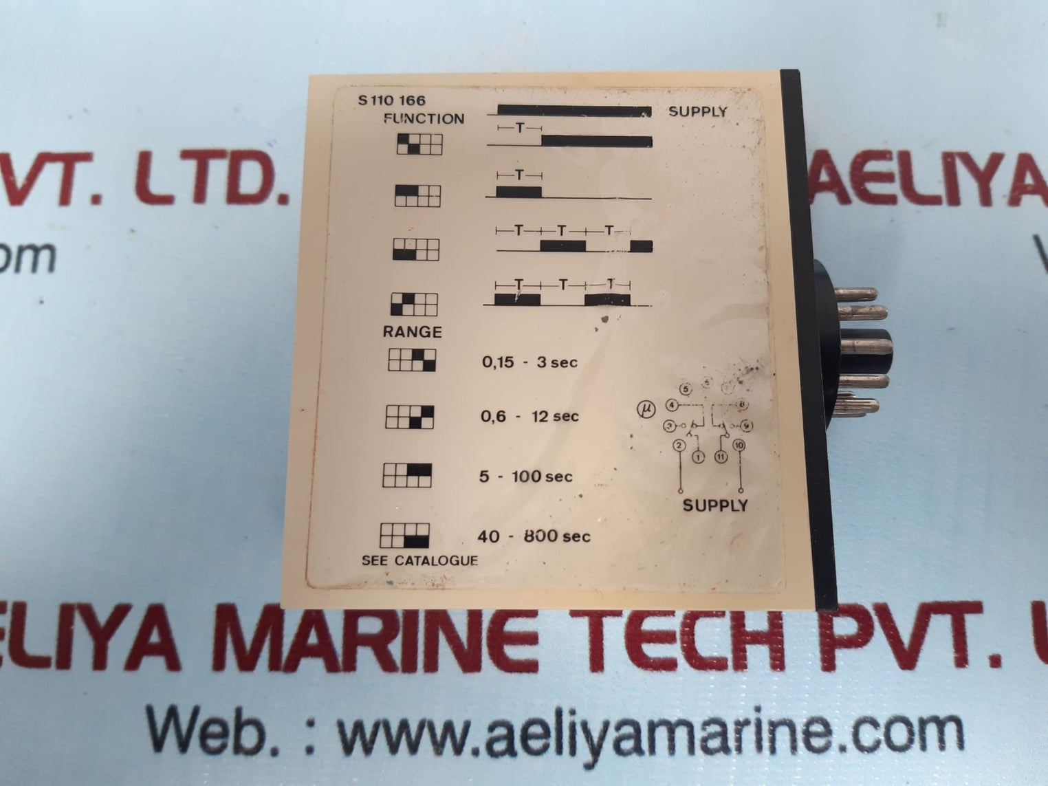 Carlo Gavazzi S 110 166 724 Combi Timer Automatic Start 5 To 100%