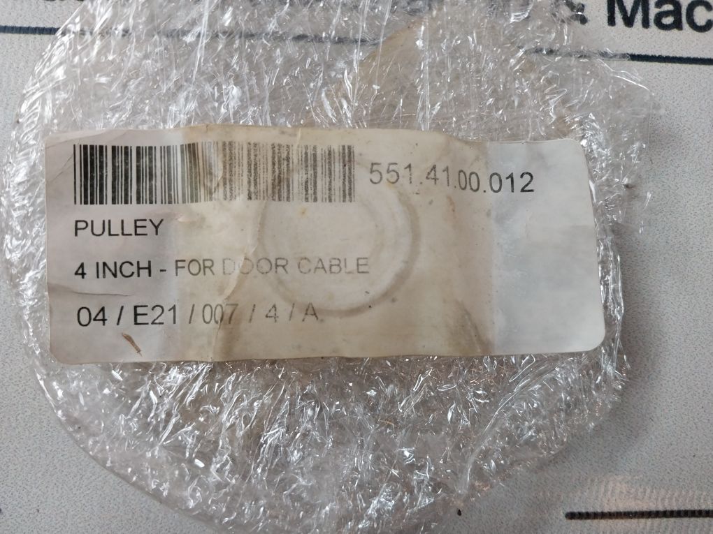 Lot Of 3X 4 Inch- For Garage Door Cable Pulley 551.41.00.012