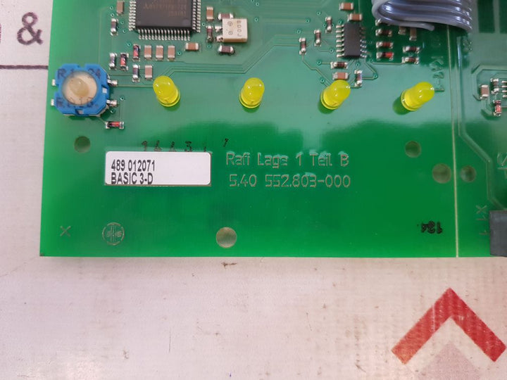 5.40 552.803-000 Pcb Card