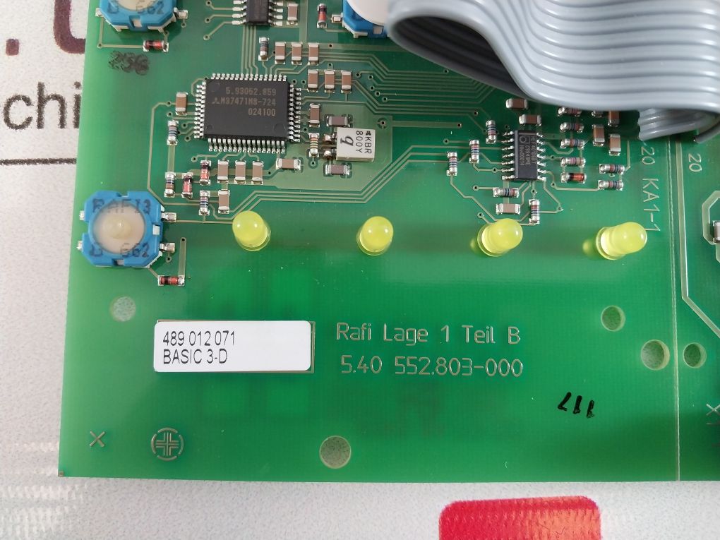 5.40 552.803-000 Pcb Card N124 00 021.173