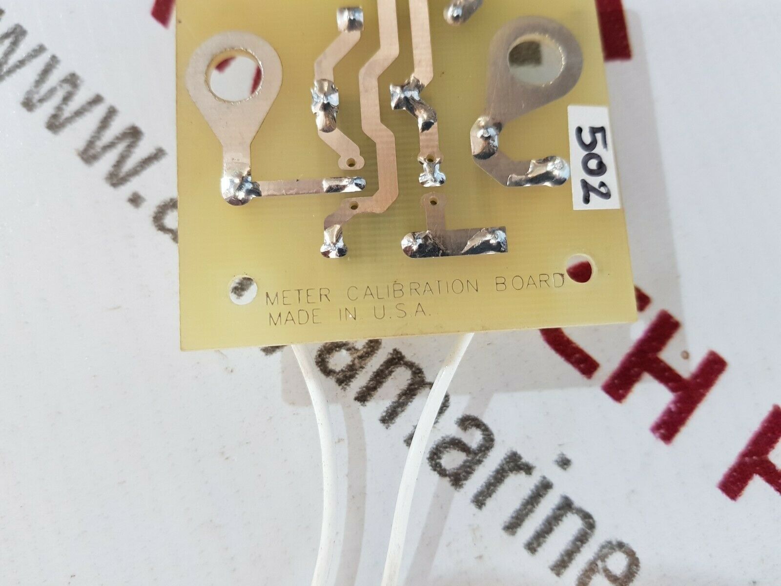 Meter calibration board 68-69027