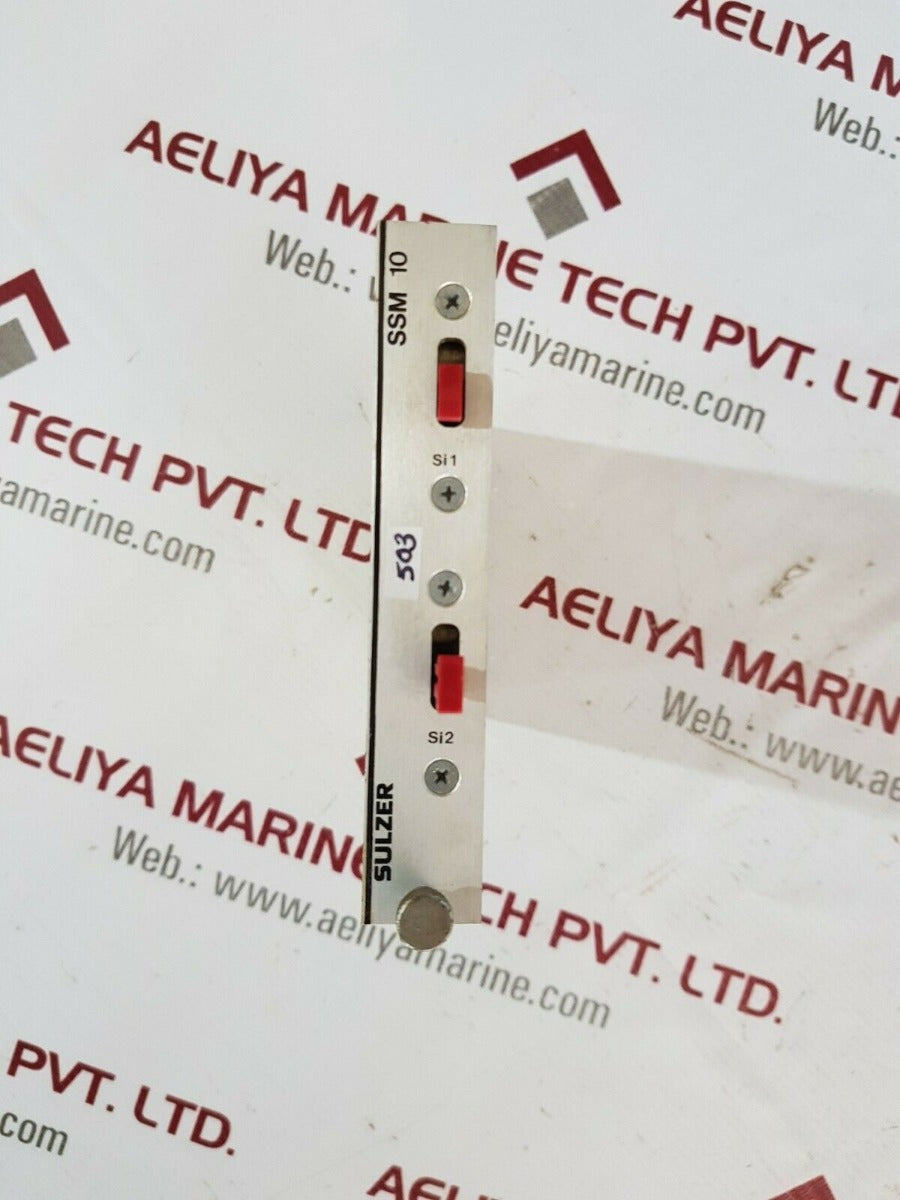 Sulzer ssm 10 pcb card 103.112.169.200