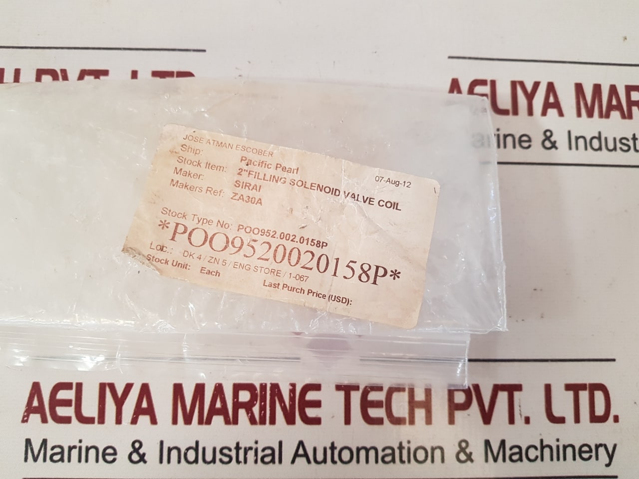 Sirai L180B48 Solenoid Valve With Coil Za30A