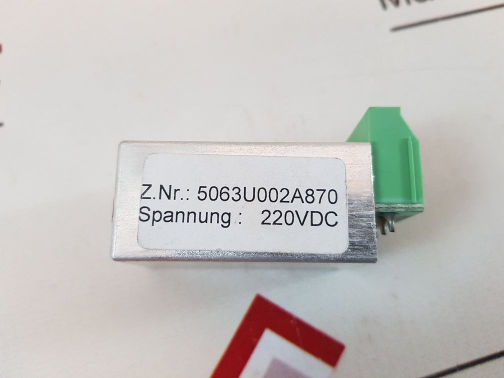 5063U002A870 Circuit Breaker 220Vdc