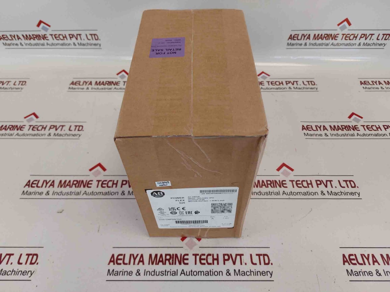 Allen-bradley 25b-d4p0n104 power flex 525 ac drive sealed pack