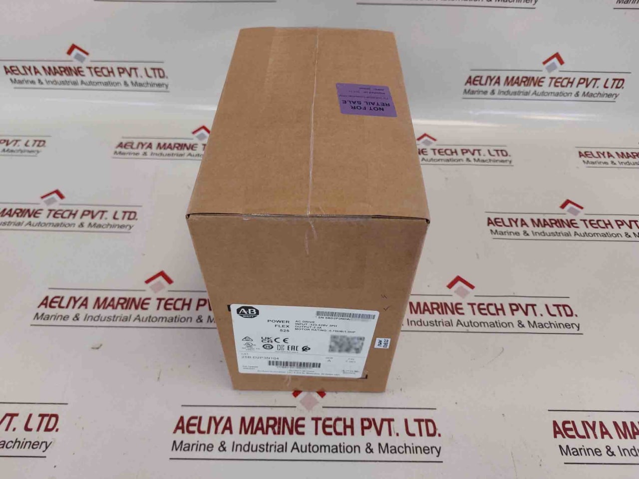 Allen-bradley 25b-d2p3n104 power flex 525 ac drive sealed pack