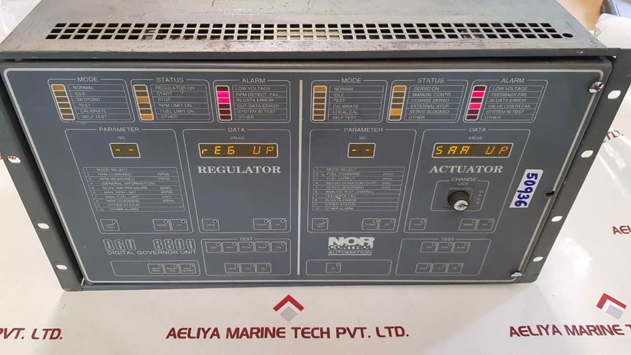 Norcontrol Dgu 8800 Digital Governor Unit 

