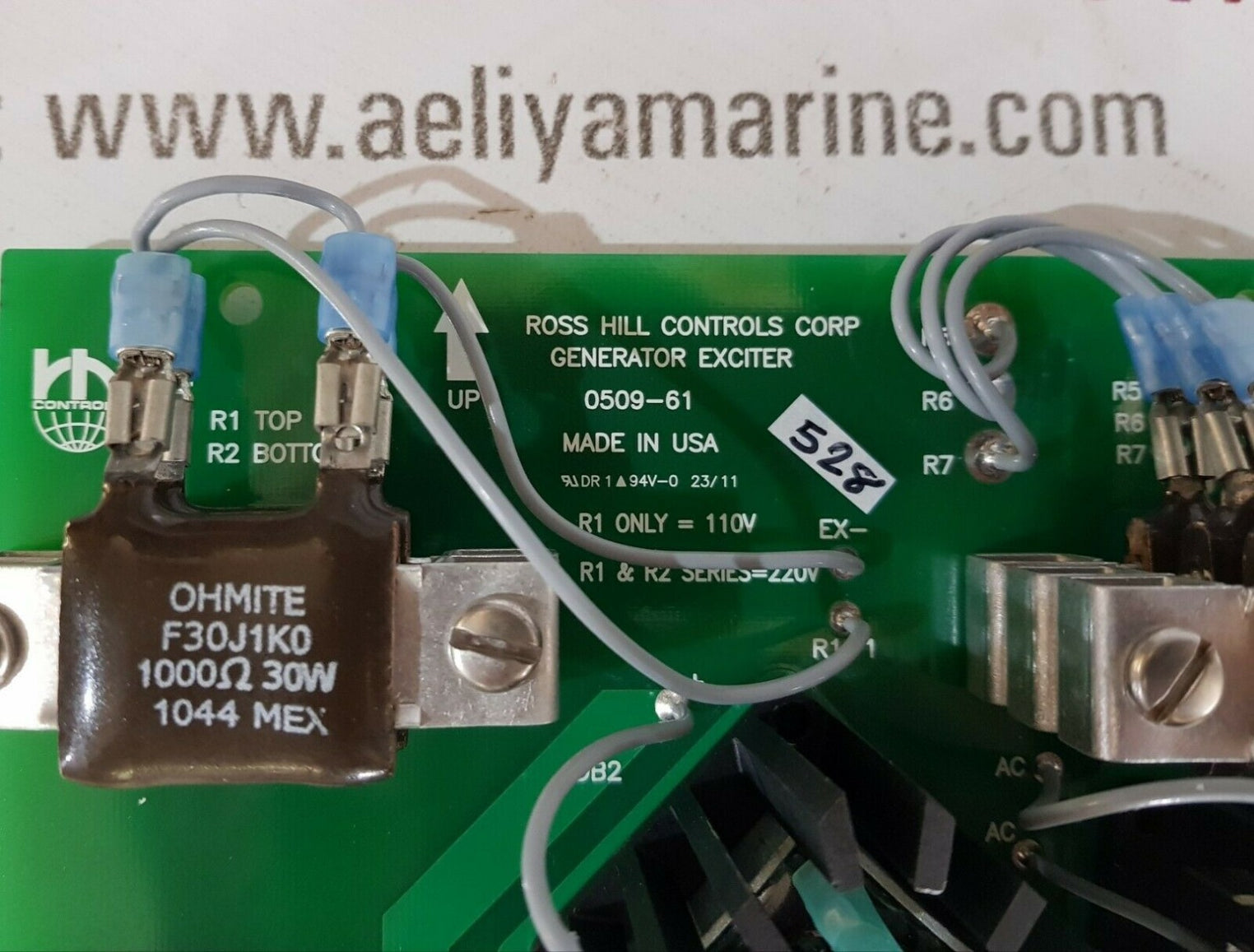 Nov 0509-7901-00 pcb-generator excitor rhcc