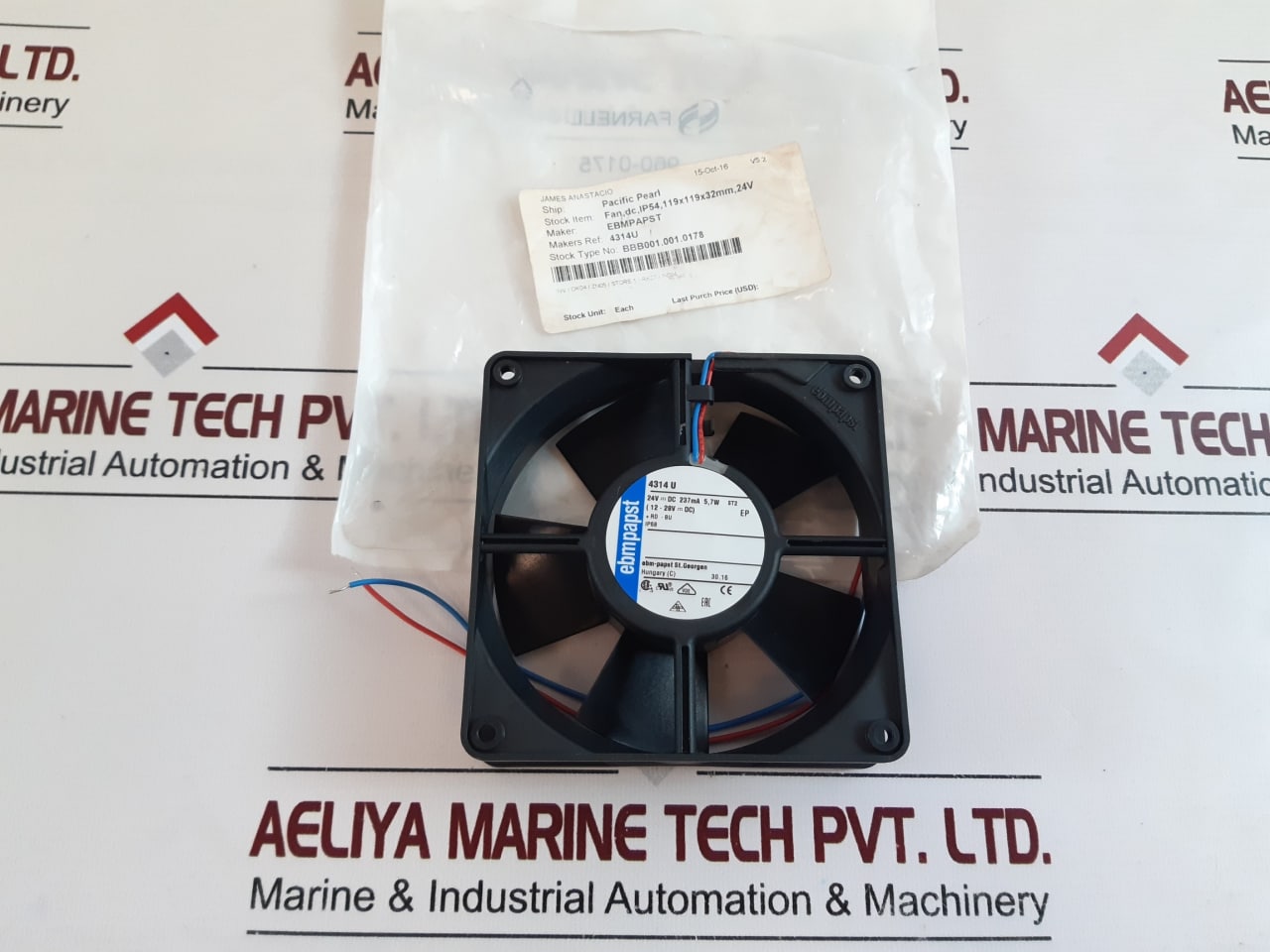 Ebm-papst 4314U Axial Fan