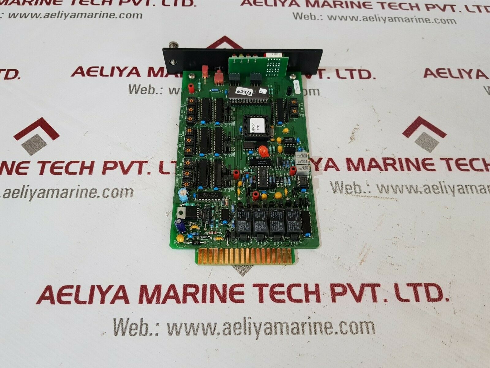 Detcon model 12 hs-12*100 ppm h2s digital controller