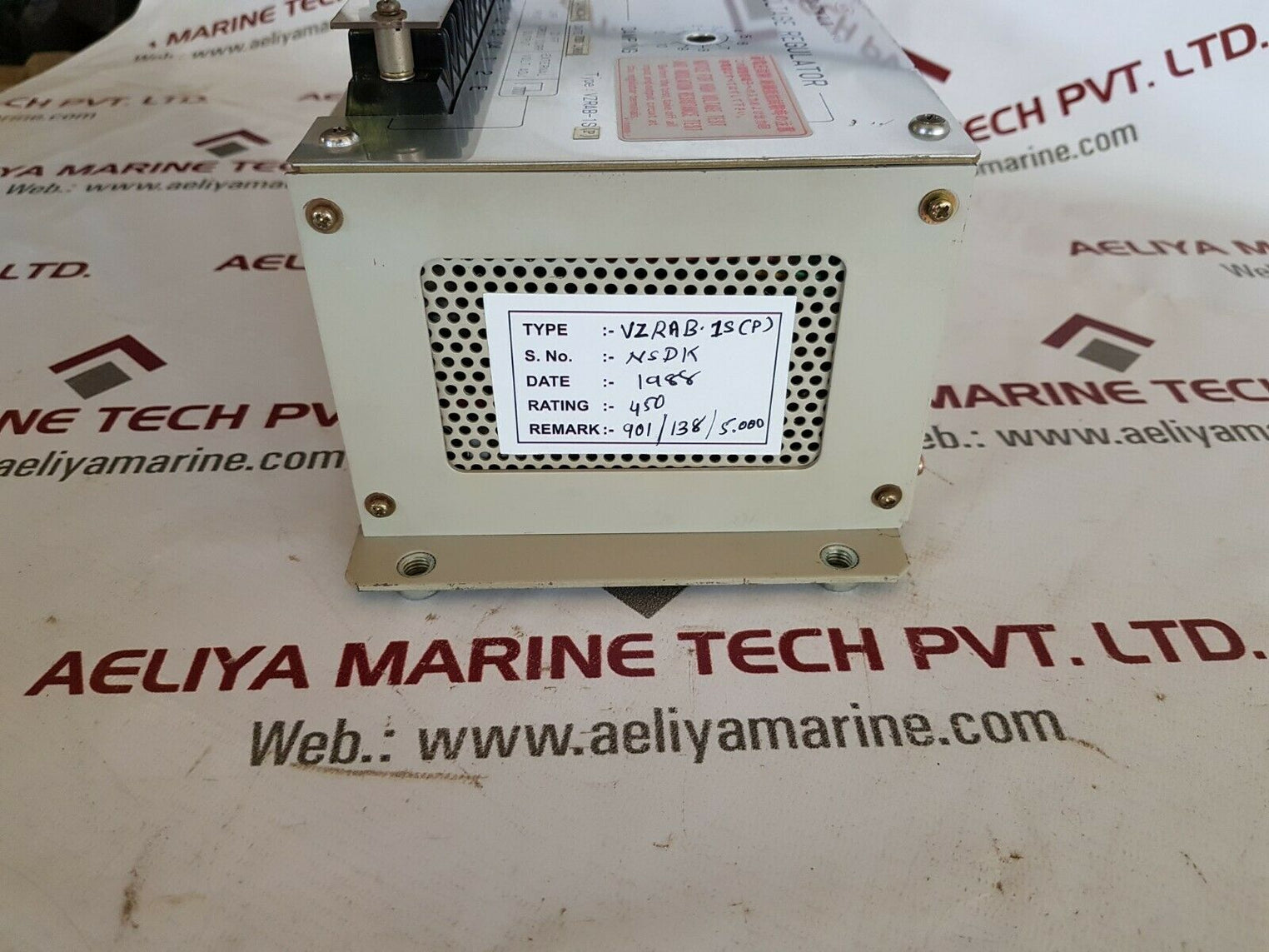 Nishishiba vzrab-1s(p) automatic voltage regulator
