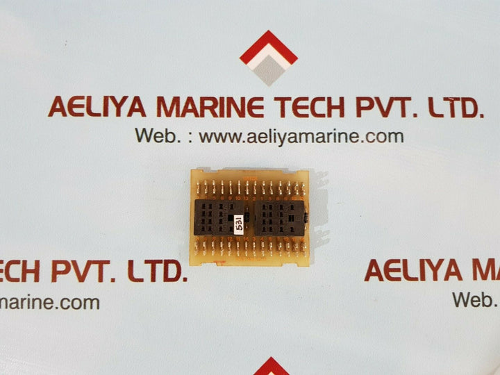 Rst 4W-u-f Relay Base 458.31.007