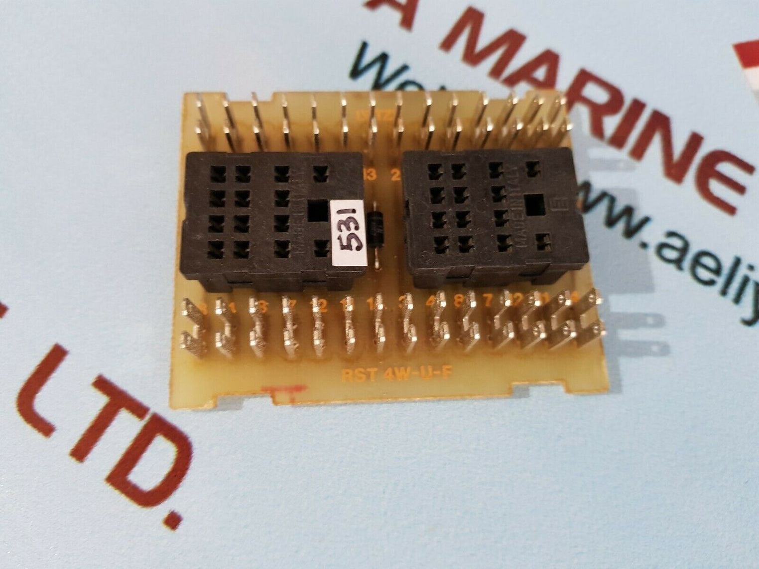 Rst 4W-u-f Relay Base 458.31.007