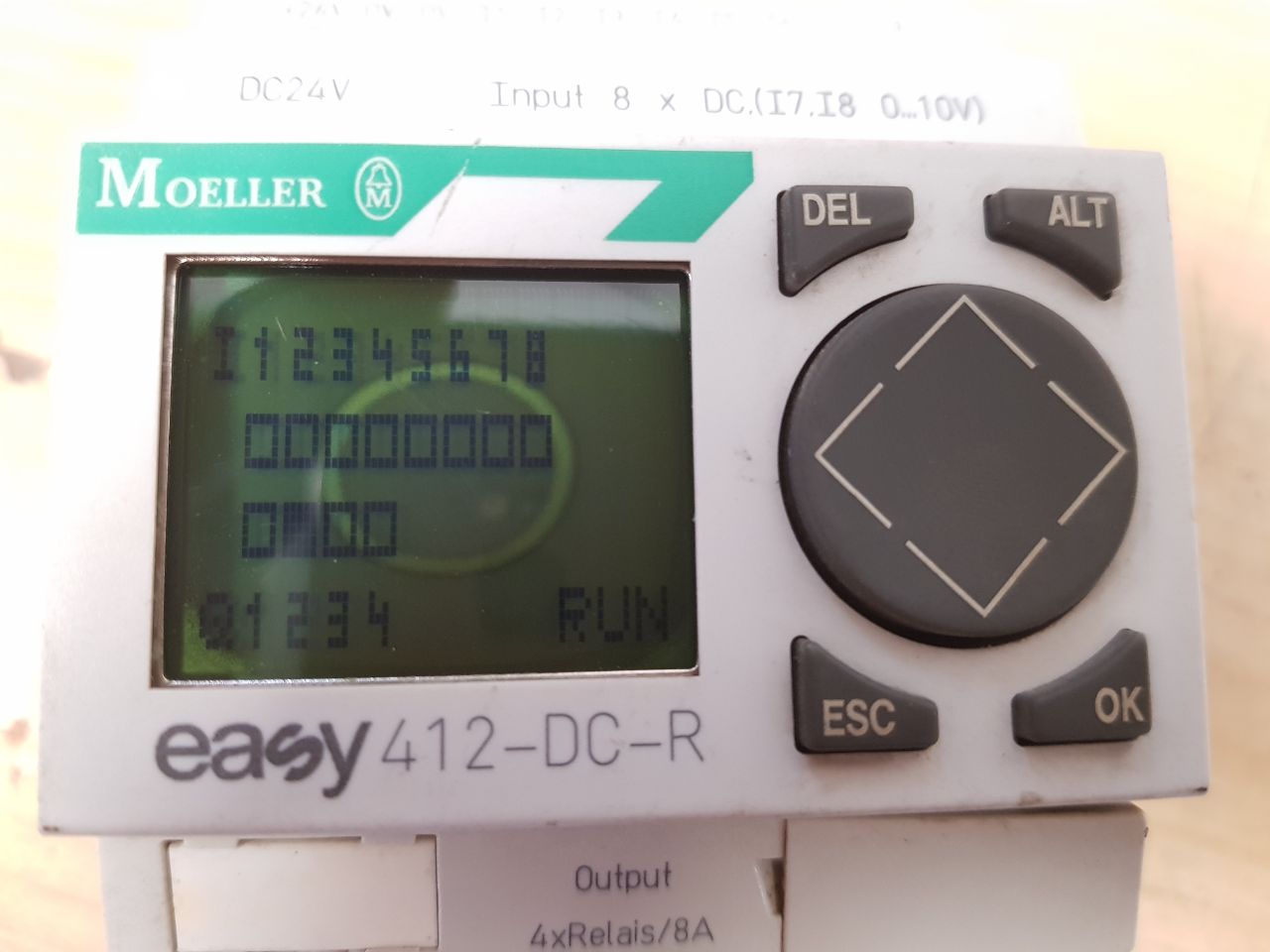 Moeller Easy 412-dc-r Control Relay 8A 24V Dc R300