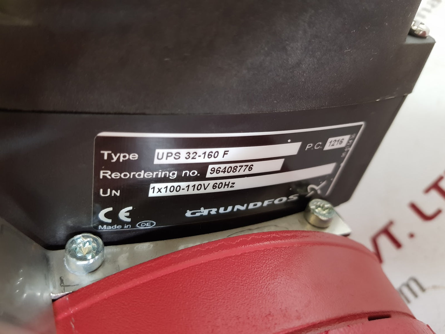 grundfos ups 32-160 f circulating pump 96408776