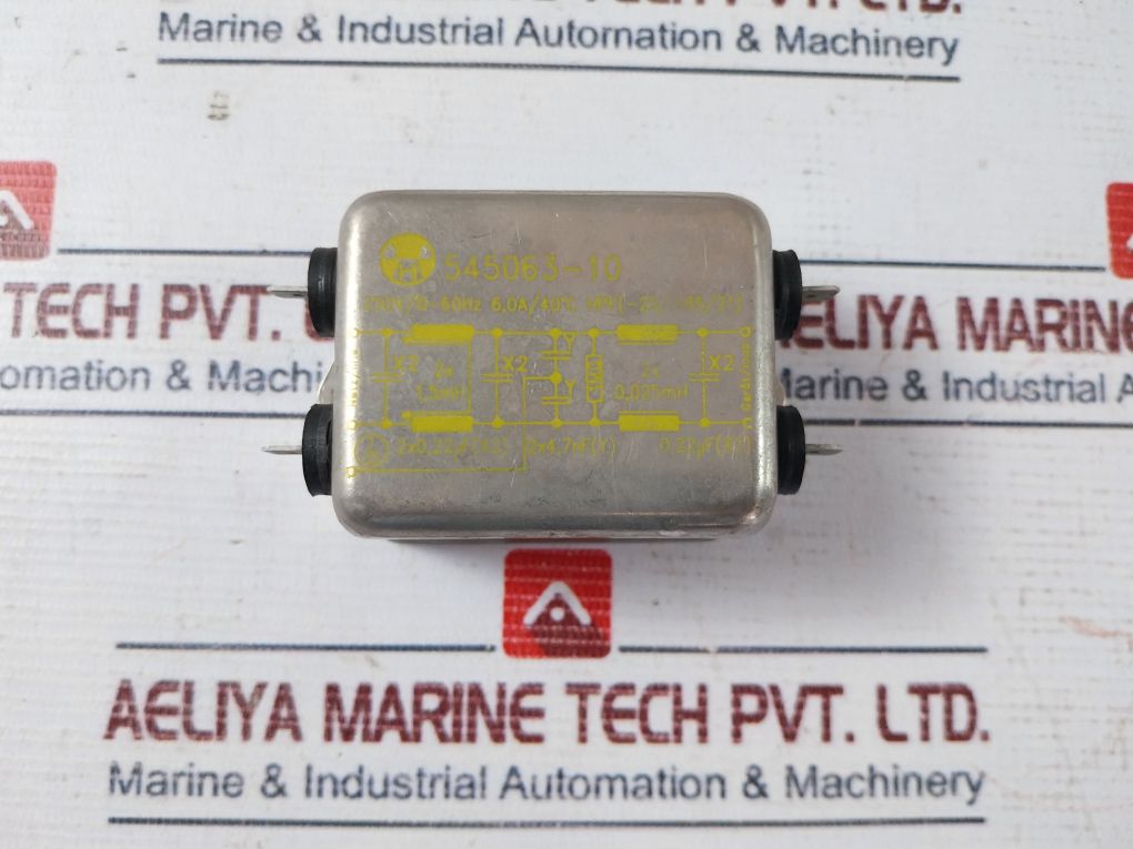 545063-10 Filter Power Line Hpf(-25/+85/21) 250V/0-60Hz