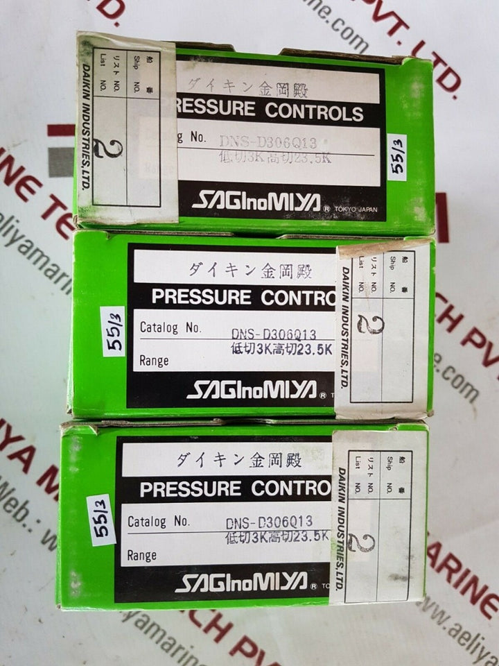 Saginomiya dns-d306q13 pressure control