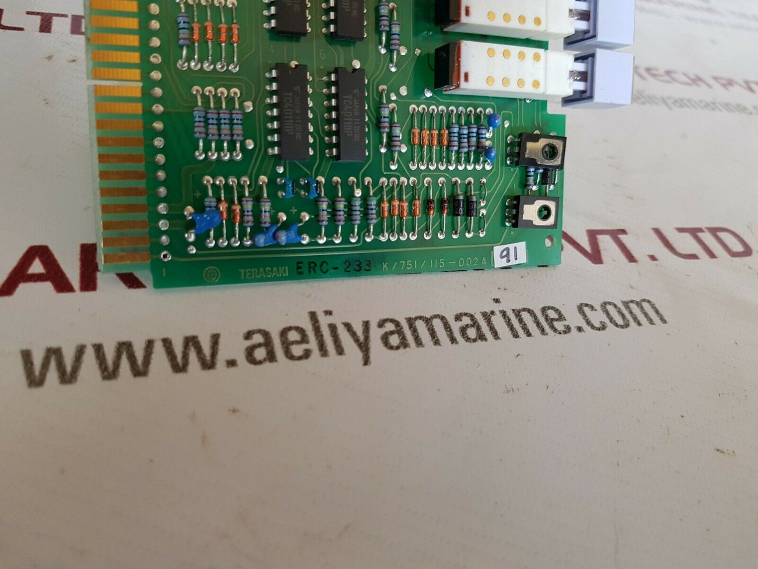Terasaki erc-233 pcb card k/751/115-002a