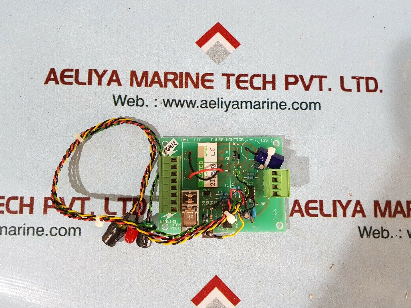 Qmi pulse monitor pcb card