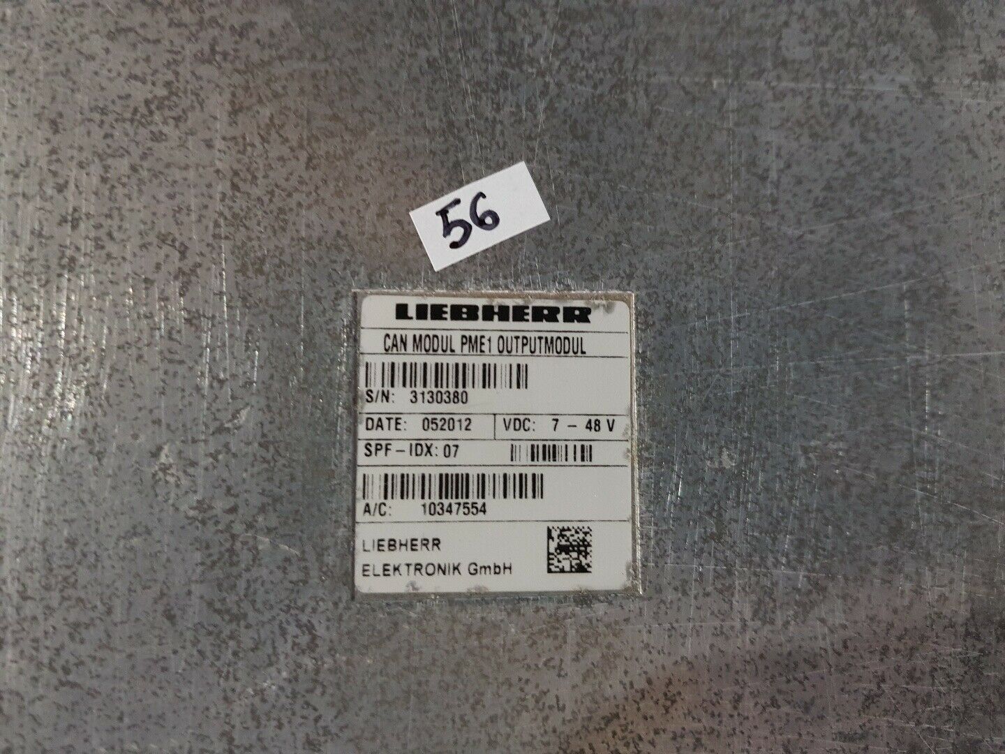 Liebherr can modul pme1 outputmodul 7-48v