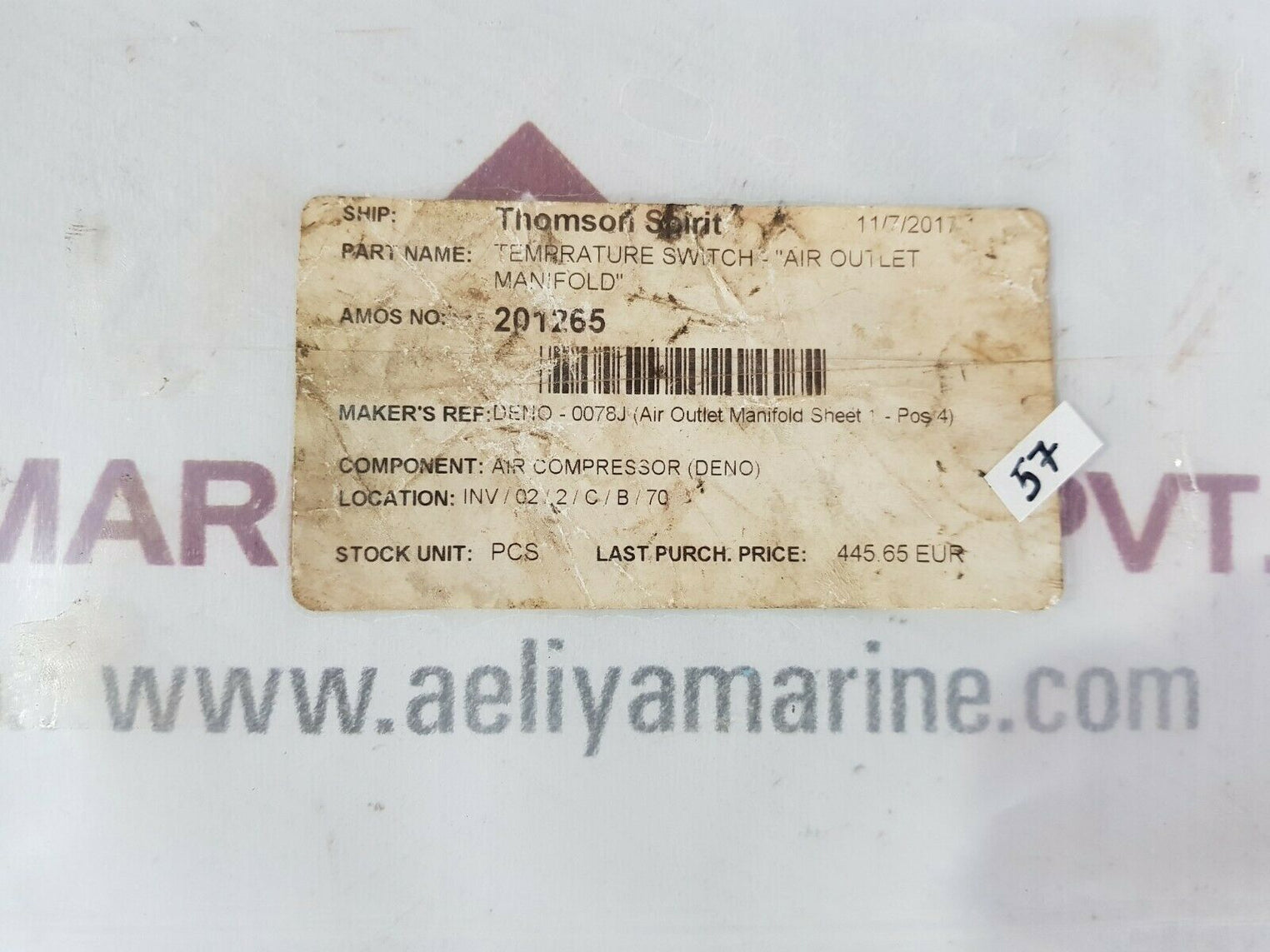 Danfoss kps 81 temprature switch