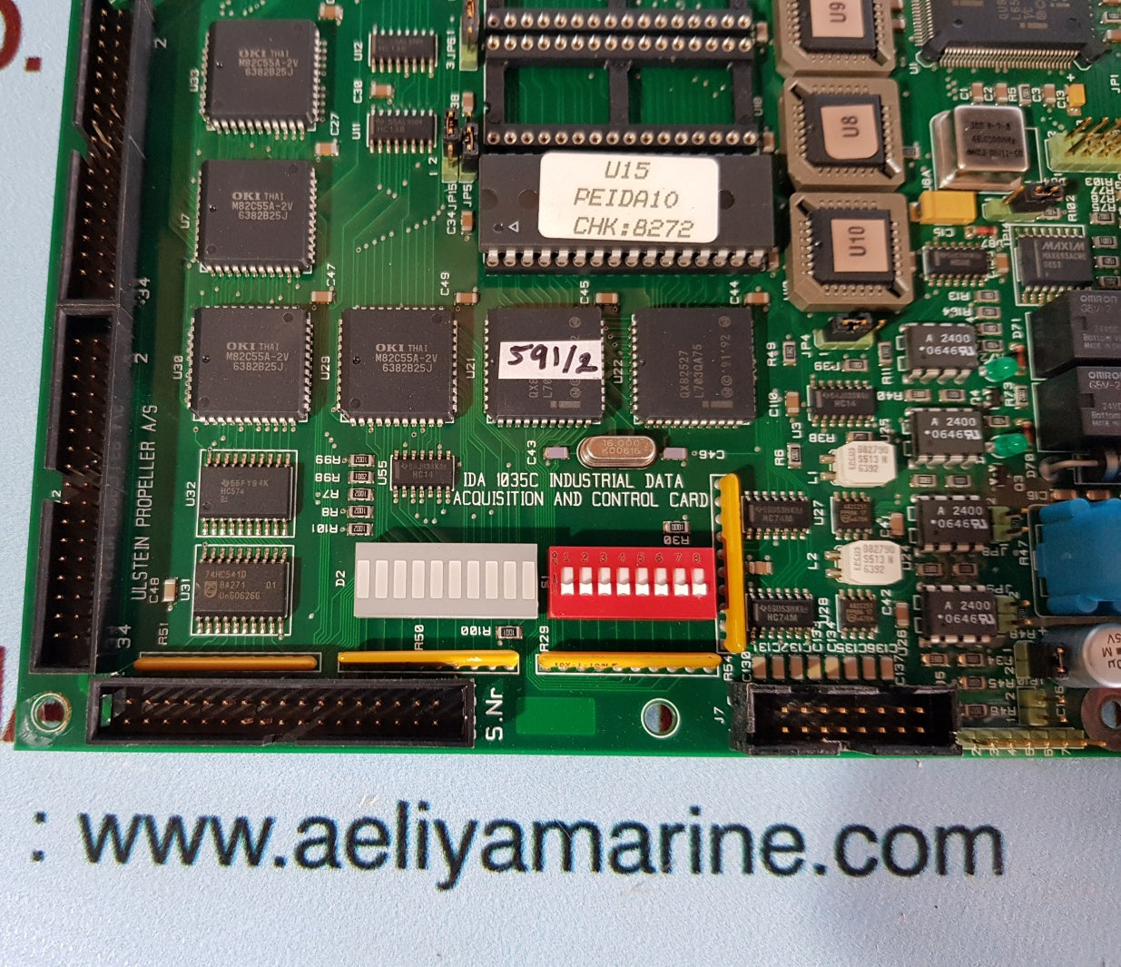 Ulstein ida 1035c industrial data acquisition and control card