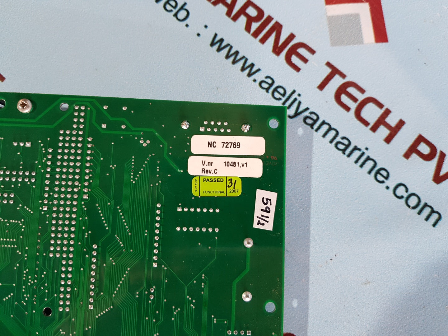 Ulstein ida 1035c industrial data acquisition and control card