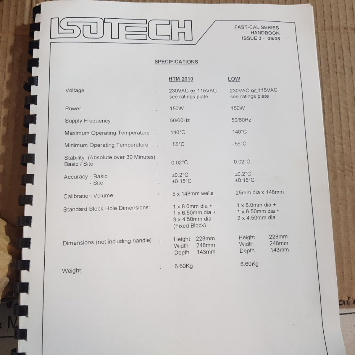 Isotech Bwo Inst 038 Temperature Calibrator