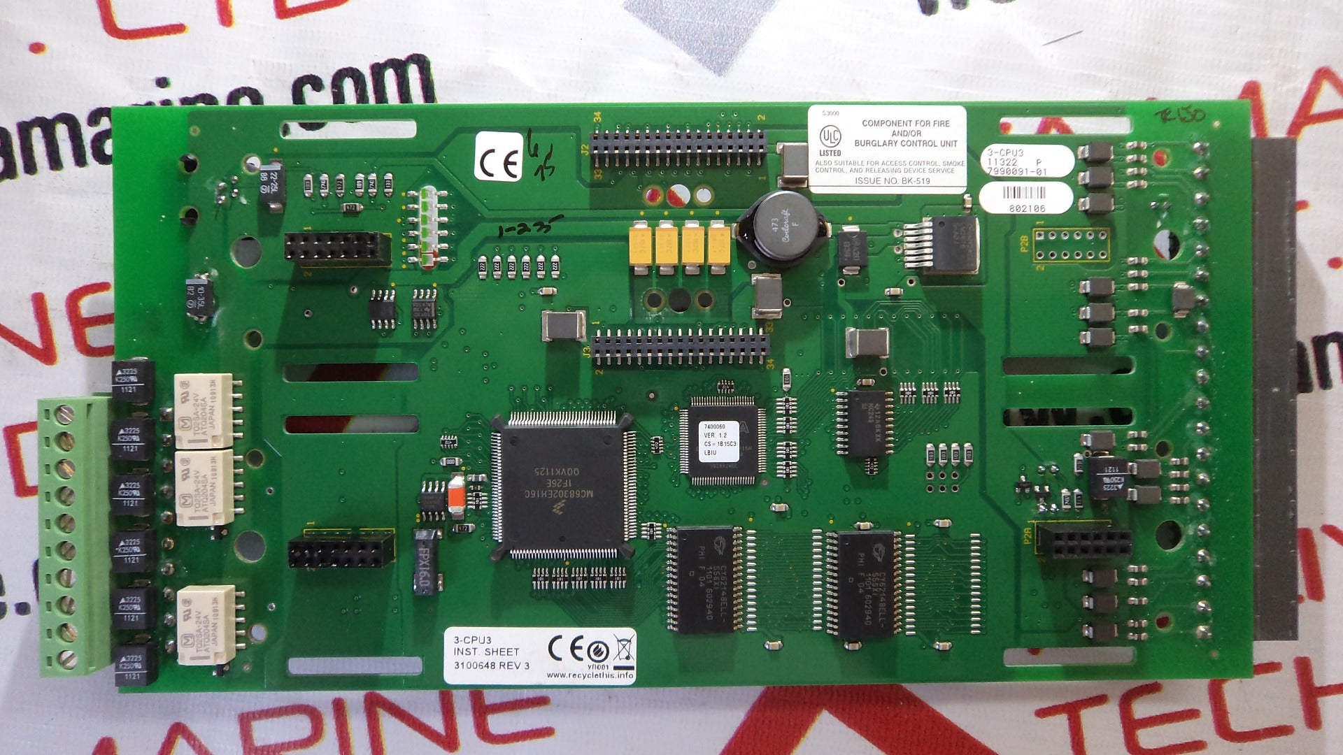 Est 3-cpu3 central processor unit module – Aeliya Marine Tech