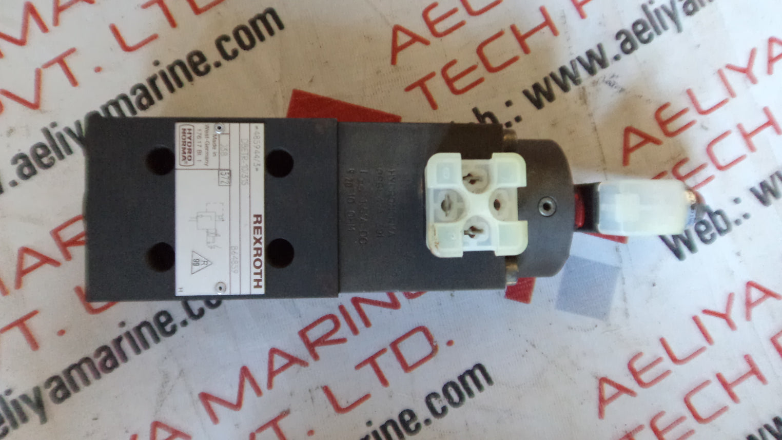 Rexroth hydronorma 485944/3 hydraulic valve