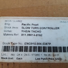 Rheintacho 5802.014 slow turn controller 624157