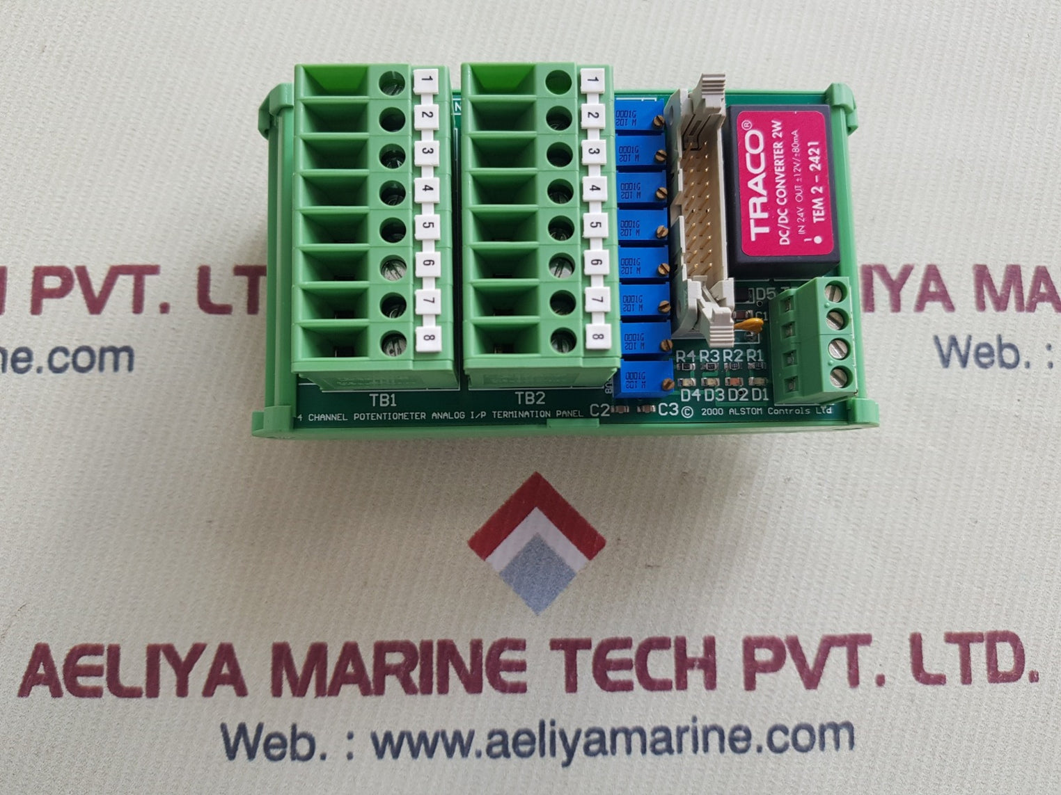 Alstom mae 96-14 i/p termination panel