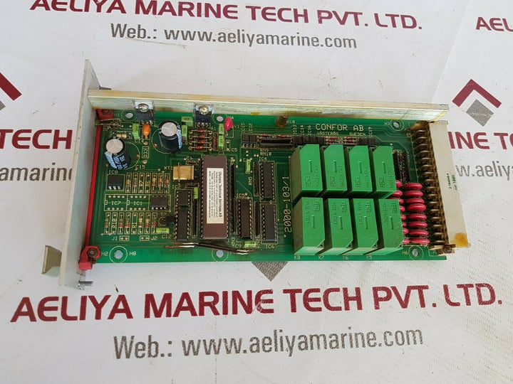 Confor stalectronic 2000 1891 714 pcb card d9.11
