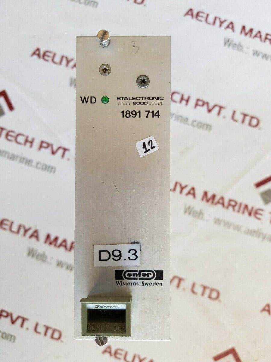 Confor stalectronic 2000 1891 714 pcb card d9.3