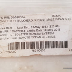 Remote Ocean 60-01080-4 Connector 5 Point Male